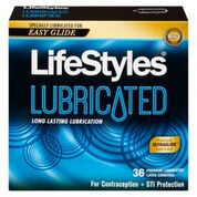 LifeStyles Lubricated Condoms-36's