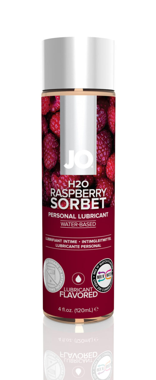 Jo H2O Flavored Lubricant Raspberry Sorbet 4oz