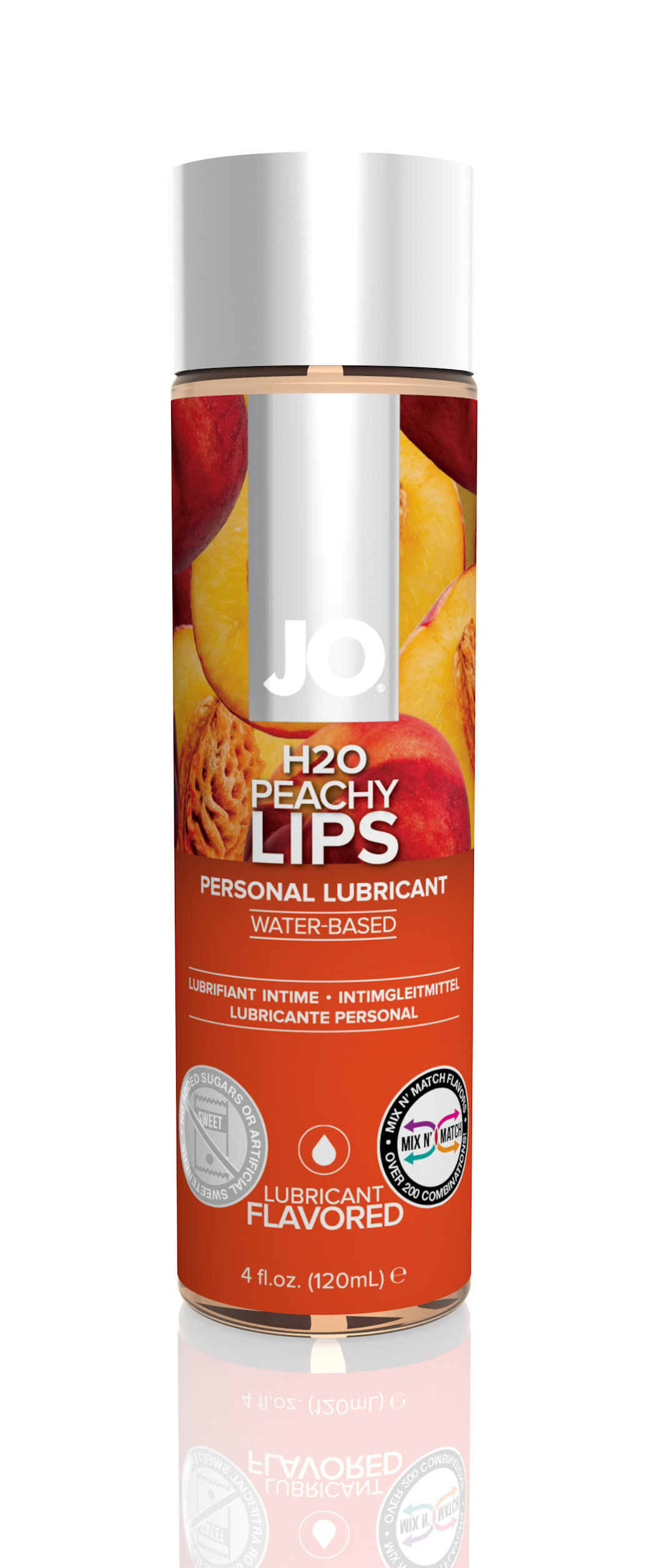Jo H2O Lubricant Peachy Lips 4oz