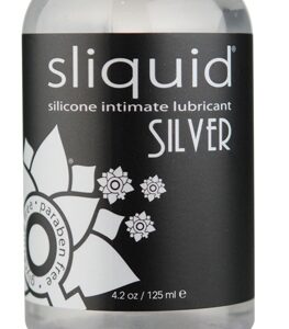 Sliquid Silver Silicone Lubricant-4.2oz