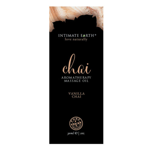 Intimate Earth Aromatherapy Massage Oil-Vanilla Chai-30ml