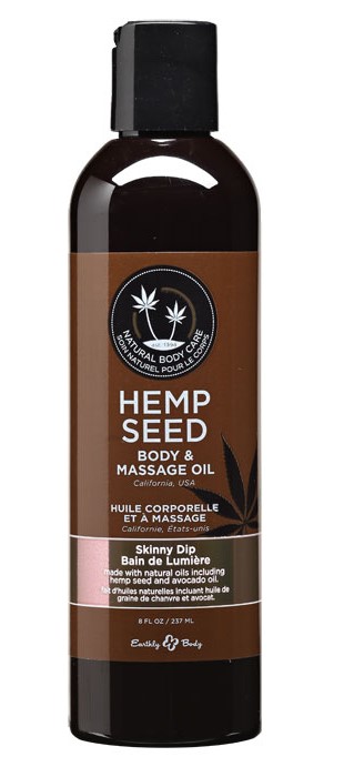 Earthly Body Massage Oil-Skinny Dip-8 oz