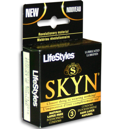 LifeStyles SKYN condoms- 3's