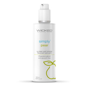 Wicked Simply Delicious Pear Flavored Lubricant-4 oz