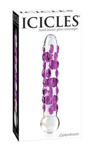 Pipedream Icicles #7 Glass Dildo