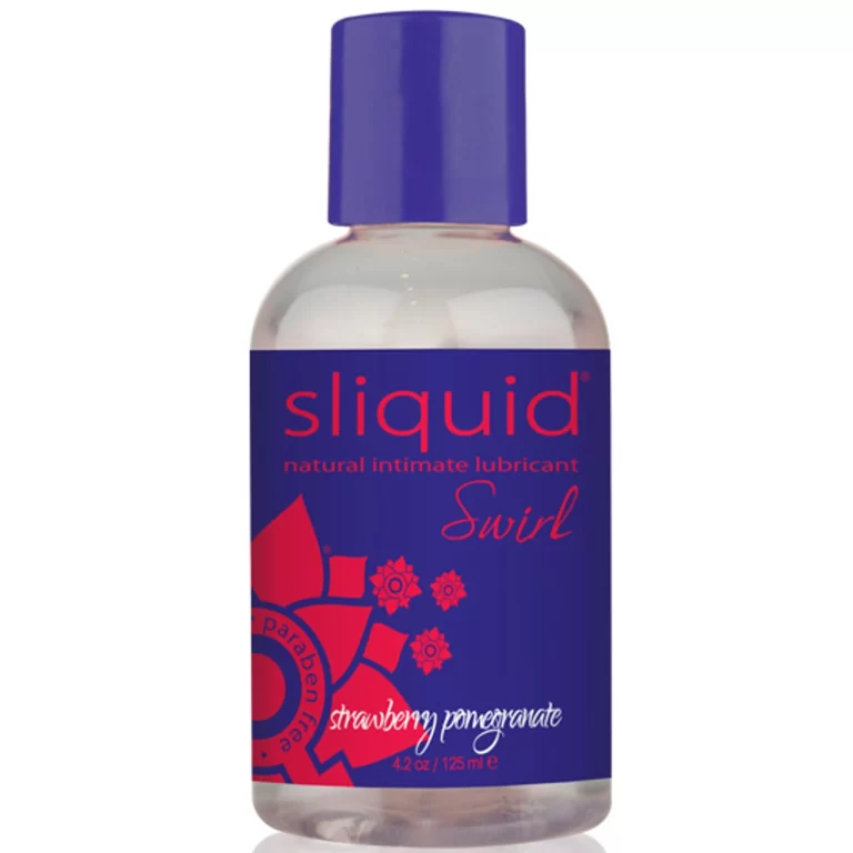 Sliquid Swirl Lubricant-Strawberry Pomegranite-4.2 oz