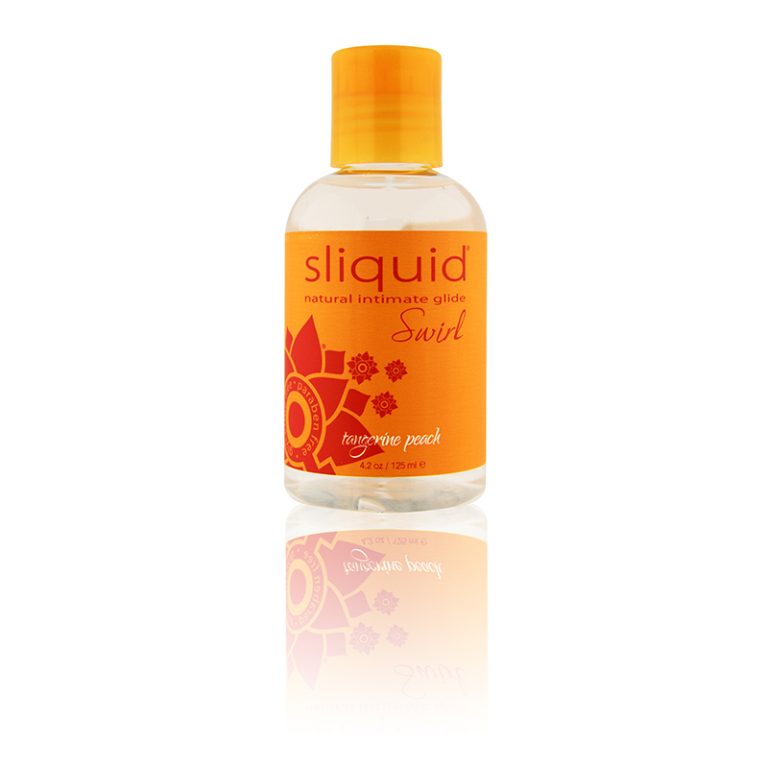 Sliquid Swirl Lubricant-Tangerine Peach-4.2 oz