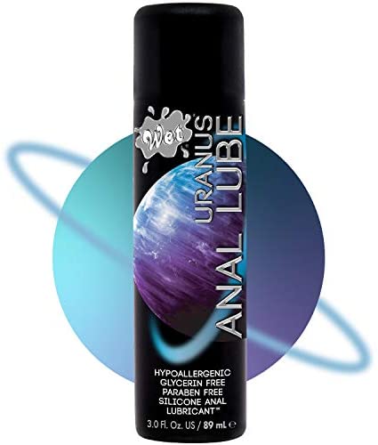 wet uranus anal lubricant Анальный лубрикант на силиконовой основе Wet Uranus Anal Lube, густой, без  цвета и запаха (236 мл) - купить по лучшей цене в Украине main image 1