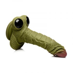 XR Brand-Swamp Monster Green Scaly Silicone Dildo