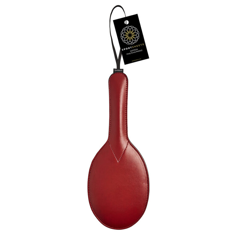 Sportsheets Saffron Ping Pong Paddle