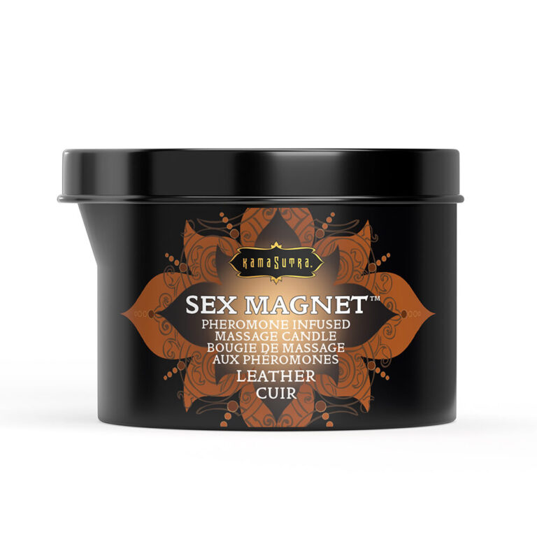 Kama Sutra Sex Magnet Massage Candle-Leather scent
