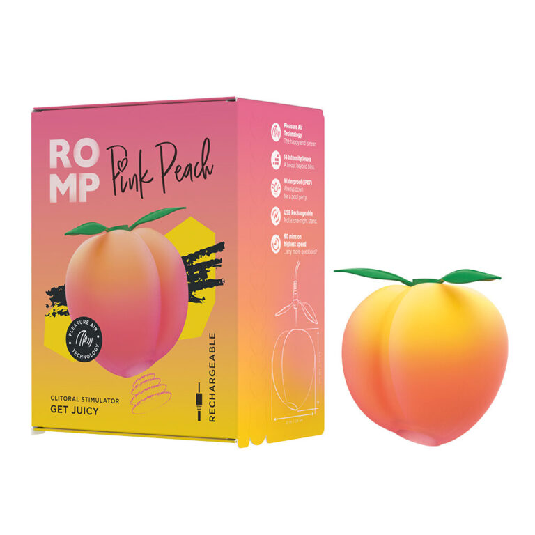 ROMP Pink Peach Clitoral Stimulator
