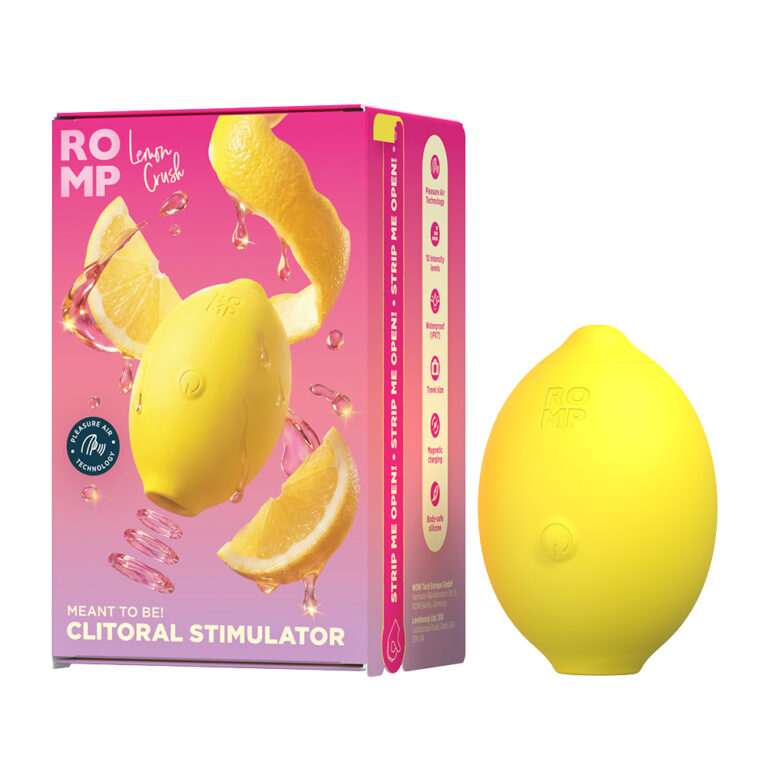 ROMP Lemon crush Pleasure Air Clitoral Stimulator